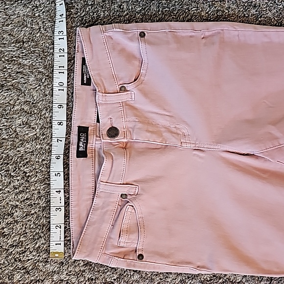 STUNNING BUFFALO DAVID BITTON AUBREY PINK SKINNY ANKLE JEANS - Picture 2 of 9